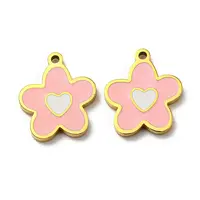 304 Stainless Steel Enamel Charms
