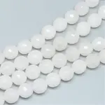 Natural White Jade Beads Strands
