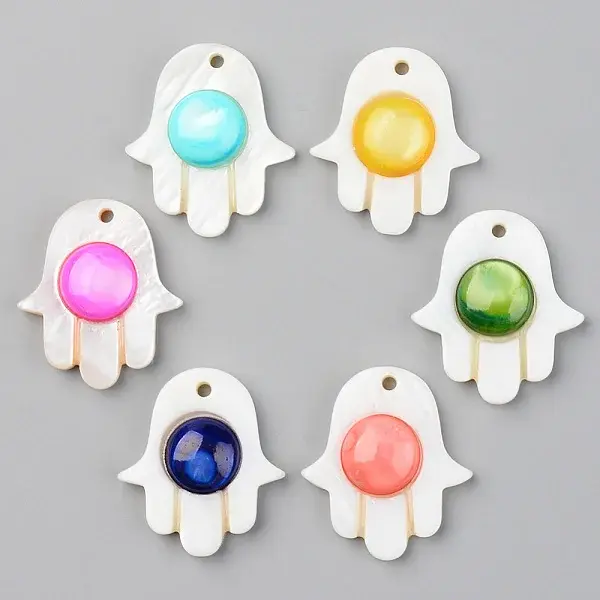 Natural Freshwater Shell Pendants