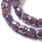 Electroplate Opaque Glass Beads