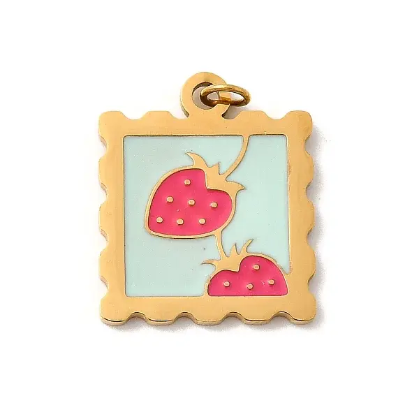 304 Stainless Steel Enamel Pendants