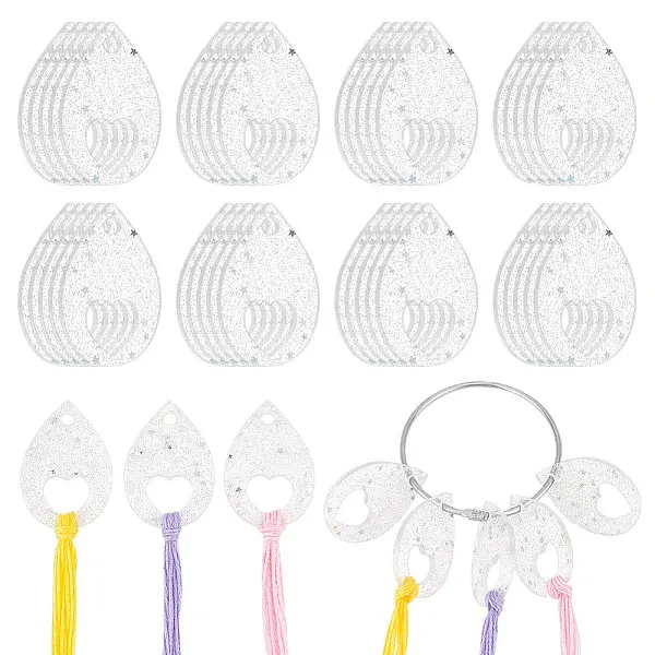 20Pcs Acrylic Floss Bobbin