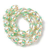 Baking Painted Handmade Lampwork Beads