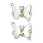 Brass Micro Pave Cubic Zirconia Pendants