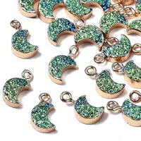 Druzy Resin Pendants