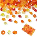 5 Styles Transparent Acrylic Beads