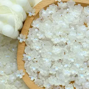 Electroplate Transparent Glass Beads