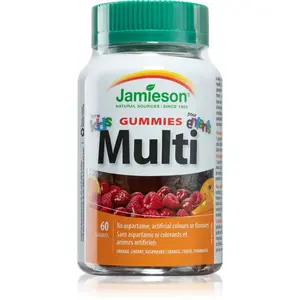 Jamieson Multi Kids Gummies gumové medvedíky s multivitamínovým komplexom pre deti 60 ks