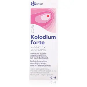 ENEO Kolodium Forte kožní roztok k odstranění bradavic 10 ml