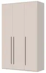 Třídveřová šatní skříň baptiste - béžová