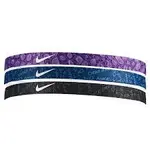 Nike printed headbands 3pk uni
