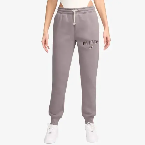 Nike Sportswear Phoenix Fleece Womens Mid-Rise Logo Sweatpants M