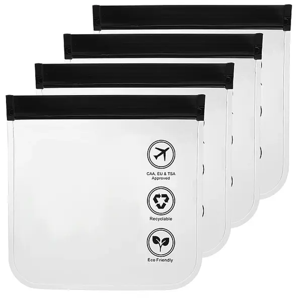 EVA Top Sealed Leakproof TSA Approved Toiletry Bags