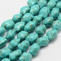 Synthetic Howlite Bead Strands