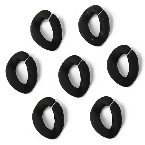 Rubberized Style Acrylic Linking Rings