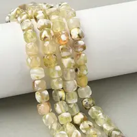 Natural Fire Crackle Agate Beads Strands