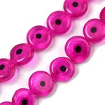 Handmade Evil Eye Lampwork Beads Strands