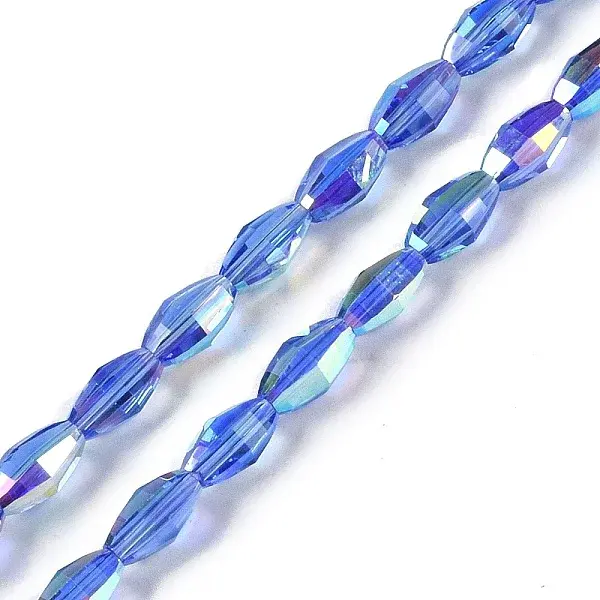 Electroplate Glass Beads Strands