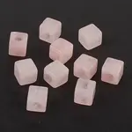 Natural Rose Quartz European Beads