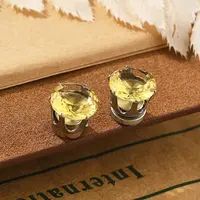 Cubic Zirconia Clip-on Earrings
