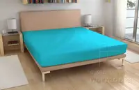 Froté plachta - tyrkysová - 70 x 140 cm