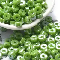 Opaque Colours Luster Glass Seed Beads