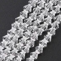Transparent Glass Beads Strands