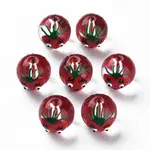 Transparent Glass Enamel Beads