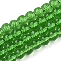 Transparent Glass Beads Strands