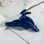 Cute Whale PVC Claw Hair Clips
