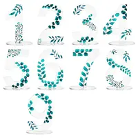 Leaf Pattern Acrylic Digital Seat Board Seat Card