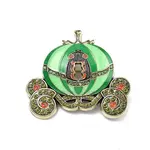 Pumpkin Carriage Enamel Pins