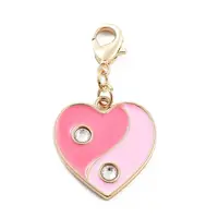 Alloy Rhinestone & Enamel Pendant Decoration