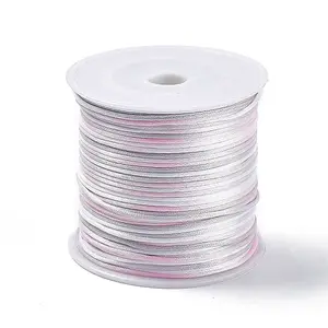 Segment Dyed Nylon Rattail Satin Cords