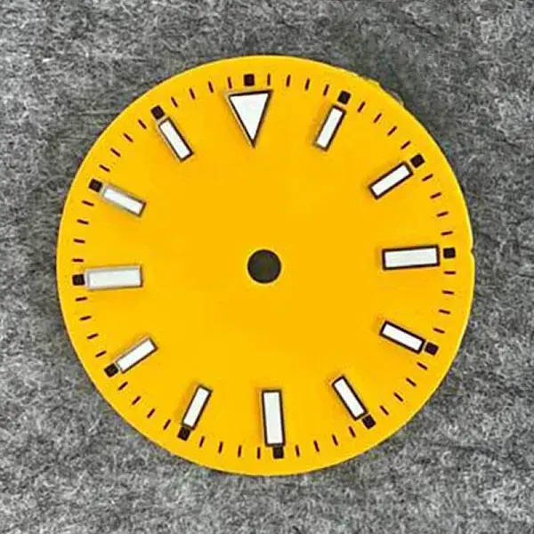 Luminous Glow in the Dark Brass Clock Face Dial