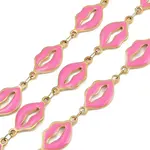 304 Stainless Steel Enamel Lip Link Chains