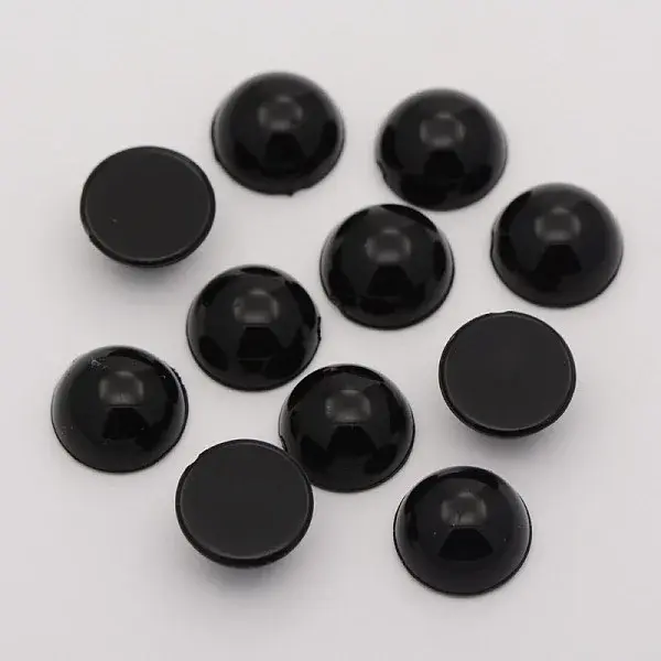 Half Round Acrylic Cabochons