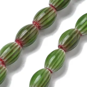 Handmade Millefiori Lampwork Beads Strands