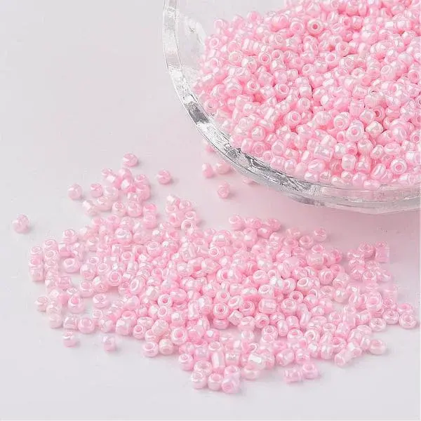 12/0 Opaque Colours Round Glass Seed Beads