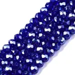 Electroplate Glass Beads Strands