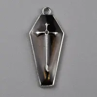 Halloween Theme Alloy Enamel Pendants