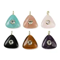 Natural Mixed Gemstone Pendants