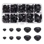 1 Box Flat Triangle Plastic Craft Noses Cabochons Set