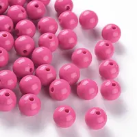 Opaque Acrylic Beads