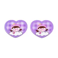 Transparent Printed Acrylic Cabochons