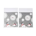 Christmas Theme Plastic Bakeware Bag