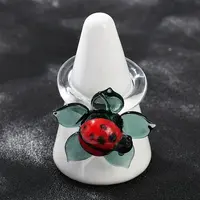 Rotatable Handmade Lampwork Rings