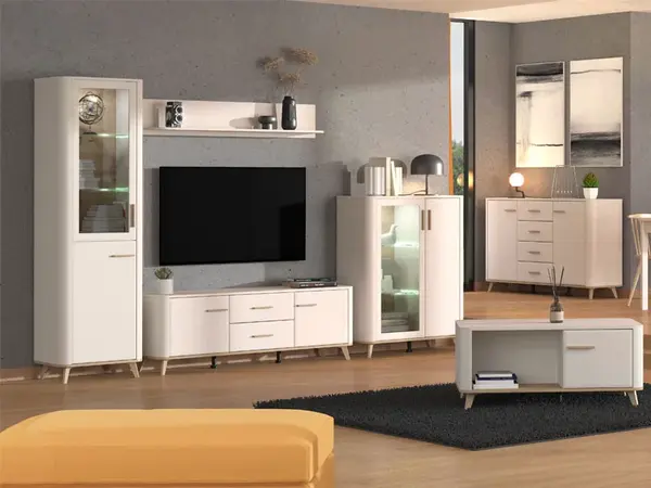 Obývací pokoj devon - kašmír, dub