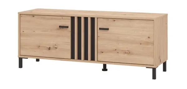 Tv stolek luisa - dub, černá