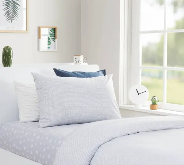 Set posteľnej bielizne 160x220cm wintertime - šedá/biela